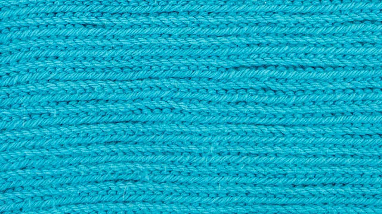 Horizontal Herringbone Stitch Knitting Pattern (Wrong Side)