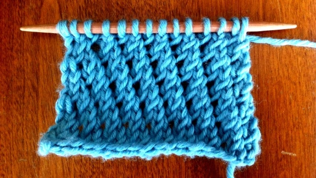 Example of the Slanting Open-Work Stitch