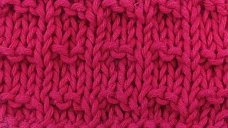 The Check Stitch Knitting Pattern by Knitiversity