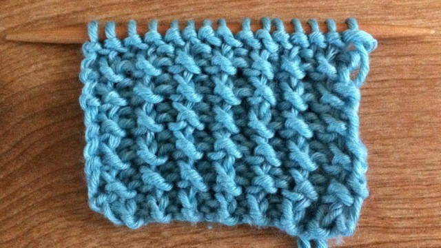 Example of the Rice Stitch