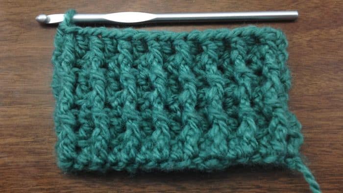 Learn how to Crochet the Back Post Double Crochet Stitch