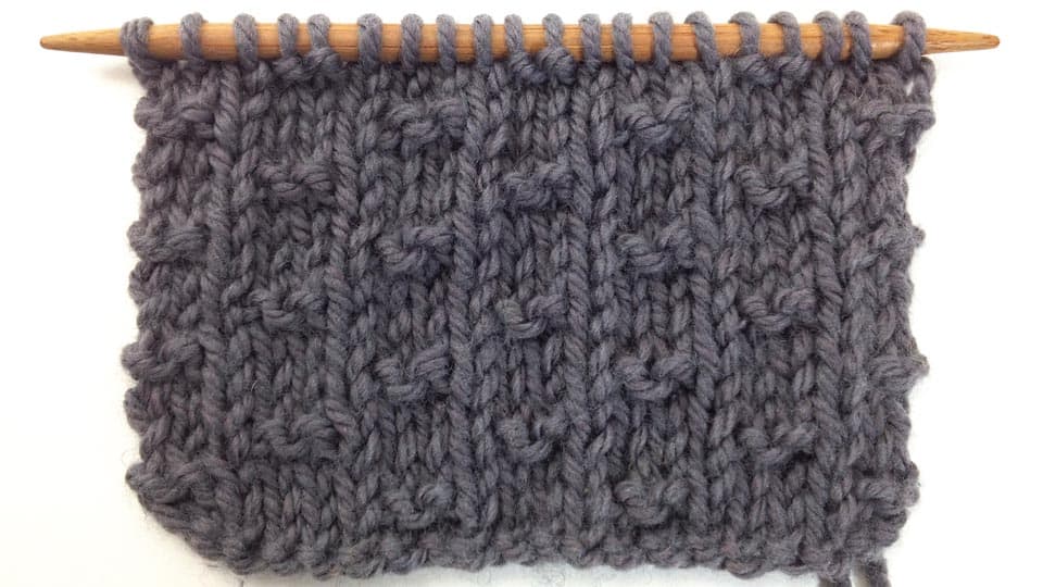 How to Knit the Double Alternate Andalou Stitch