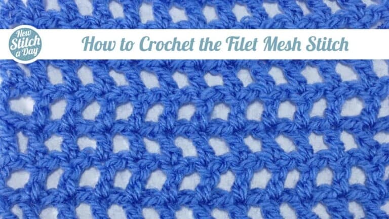 How to Crochet the Filet Mesh Stitch
