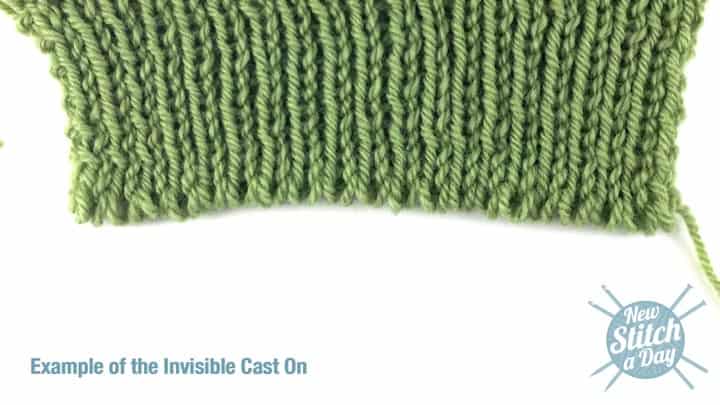 Example of the Invisible Cast On