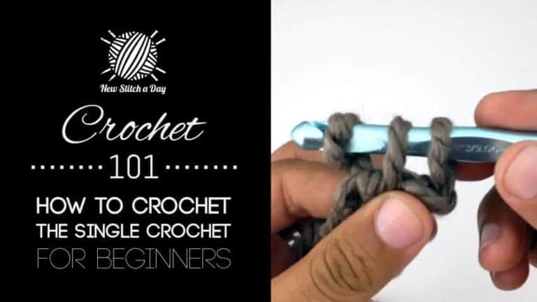Crochet 101: How to Crochet the Single Crochet for Beginners