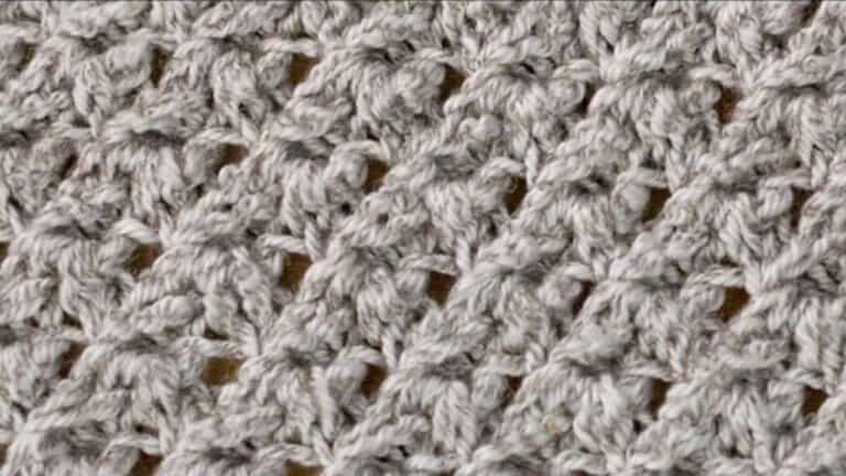 Anemone Knitting Stitch Pattern
