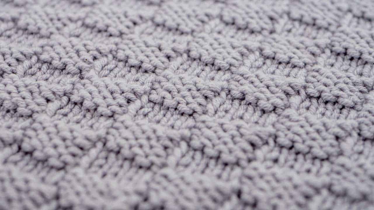 Checkerboard Stitch Knitting Pattern (Details)