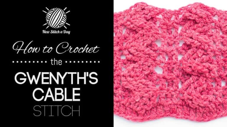 How to Crochet the Gwenyth's Cable Stitch