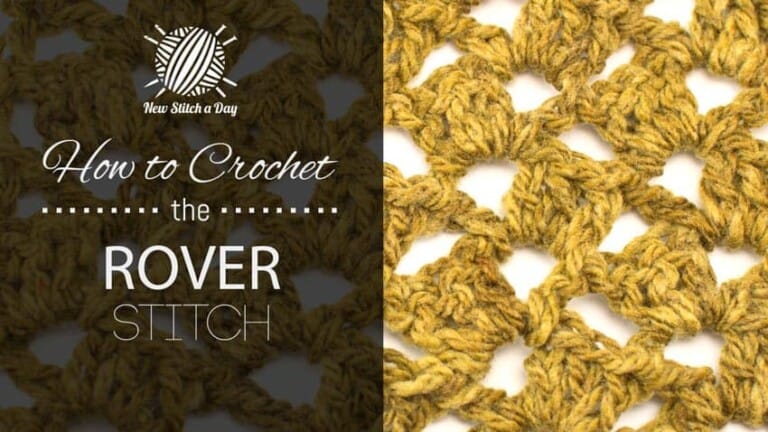 How to Crochet the Rover Stitch