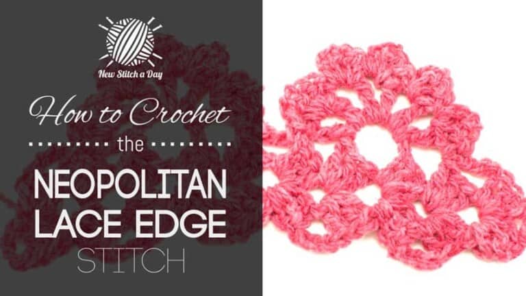 How to Crochet the Neapolitan Lace Edge Stitch