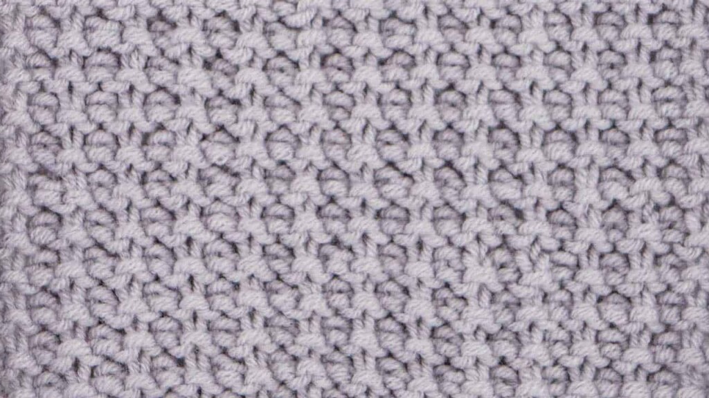 Texture Stitch Knitting Pattern (Right Side)
