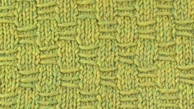 The Openwork Mullions Stitch Knitting Pattern