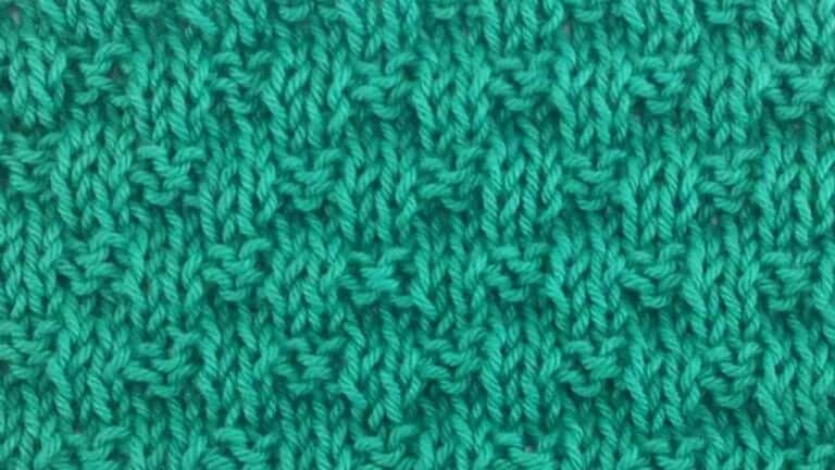 The Woven Knitting Stitch Pattern