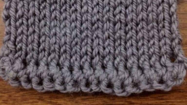 The Picot Knitting Cast On Pattern Tutorial