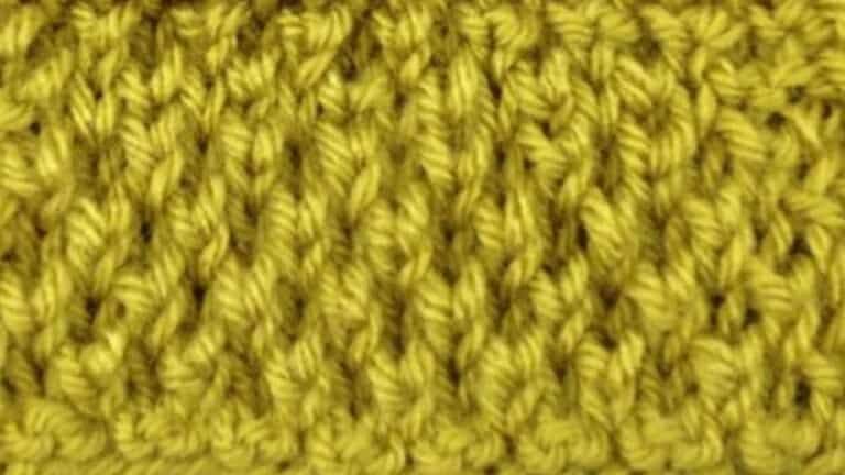 The Bee Stitch Knitting Pattern